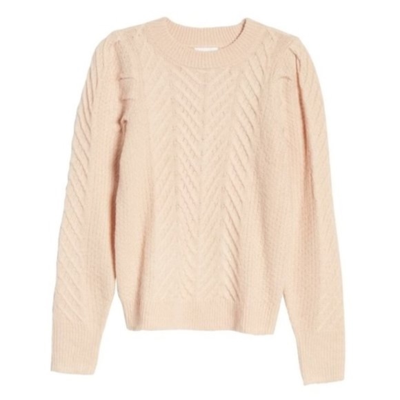 Leith Brushed Cable Pullover - Picture 2 of 6